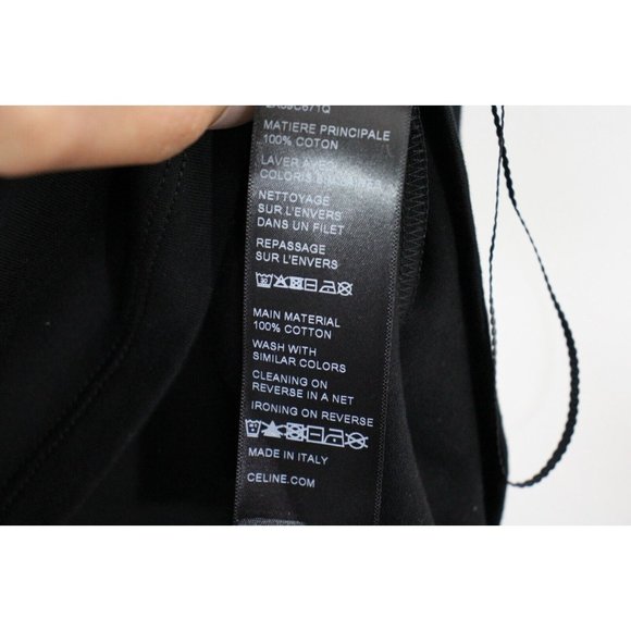 Celine Mens Large Boy Doll Studded Tee T-Shirt K307 - Picture 7 of 7